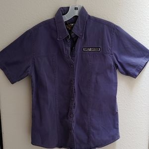 Women's Harley-Davidson buttom up short sleeve